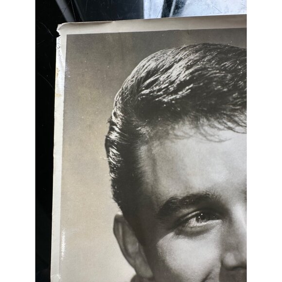 Vintage Michael Callan 1959 Dreamy Head Shot B&W Photo - Picture 3 of 13